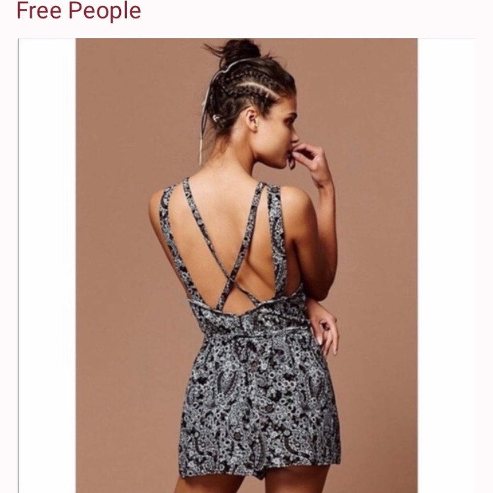 Free People Delfonic Flirty Romper